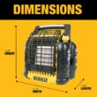 DEWALT Portable Radiant 12000-BTU Outdoor Portable Radiant Propane Heater DEWALT Portable Radiant 12000-BTU Outdoor Portable Radiant Propane Heater
