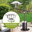 Cuisinart 38200-BTU Stainless Steel Stainless Steel Floorstanding Liquid Propane Patio Heater
