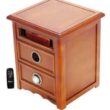 Dr. Infrared Heater Up to 1500-Watt Infrared Quartz Cabinet Indoor Electric Space Heater with Thermostat and Remote Included