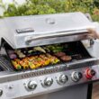 Royal Gourmet Stainless Steel 5-Burner Liquid Propane Gas Grill with 1 Side Burner