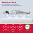 BestMassage Full Mattress, 8 inch Gel Memory Foam Mattress Queen Size for Cool Sleep & Pressure Relief, Medium Firm Mattresses CertiPUR-US Certified/Bed-in-a-Box/Pressure Relieving - 3