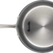 Breville Thermal Pro Hard Anodized Nonstick Sauce Pan/Saucepan/Saucier with Lid and Helper Handle, 4 Quart, Gray - 4