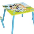 Bluey Furniture - Includes Table and 2 Chairs - Perfect for Arts & Crafts, Multi Color - 1