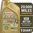 Castrol Edge Extended Performance 0W-20 Advanced Full Synthetic Motor Oil, 1 Quart, Pack of 6 Castrol Edge Extended Performance 0W-20 Advanced Full Synthetic Motor Oil, 1 Quart, Pack of 6 - 2