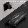 AVAPOW Car Jump Starter, 4000A Peak Battery Jump Starter (for All Gas or Up to 10L Diesel), Portable Battery Booster Power Pack, 12V Auto Jump Box with LED Light, USB Quick Charge 3.0 - 6
