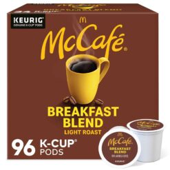 McCafe Breakfast Blend, Single-Serve Keurig K-Cup Pods, Light Roast Coffee Pods Pods, 96 Count - 1