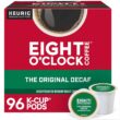 Eight O'Clock Coffee The Original Decaf, Single-Serve Keurig K-Cup Pods, Medium Roast Coffee Pods, 24 Count (Pack of 4), Total 96 Count - 1