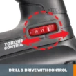 Worx WX176L.8 20V Power Share Switchdriver 2.0Ah 2-in-1 Cordless Drill & Driver (2.0Ah)