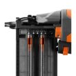RIDGID R213BNF Pneumatic 18-Gauge 2-1/8 in. Brad Nailer with CLEAN DRIVE Technology, Tool Bag, and Sample Nails