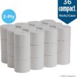 Compact Coreless 2-Ply Recycled Toilet Paper by GP PRO (Georgia-Pacific), 19375, 1,000 Sheets Per Roll, 36 Rolls Per Case - 2