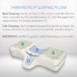Therapeutica Cervical Orthopedic Foam Sleeping Pillow; For Neck, Shoulder, and Back Pain Relief; Helps Spinal Alignment; Back and Side Sleeping, Firm - Petite - 5