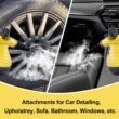Comforday Multi-Purpose Handheld Pressurized Steam Cleaner with 9-Piece Accessories, Perfect for Stain Removal, Curtains, Car Seats, Floor, Window Cleaning - 3
