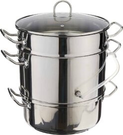Norpro 619 Stainless Steel Steamer/Juicer, One Size, without Canning Kit - 1