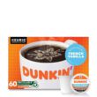 Dunkin' French Vanilla Flavored Coffee, 60 Keurig K-Cup Pods - 1