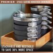 Calphalon Premier Space-Saving Hard-Anodized Nonstick 12-Quart Stock Pot with Lid - 2