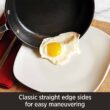 All-Clad HA1 Hard Anodized Nonstick Fry Pan Set 3 Piece, 8, 10, 12 Inch Induction Oven Broiler Safe 500F, Lid Safe 350F Pots and Pans, Cookware Black - 4