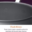 Breville Thermal Pro Hard Anodized Nonstick Sauce Pan/Saucepan/Saucier with Lid and Helper Handle, 4 Quart, Gray - 6