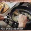 Calphalon Premier Space-Saving Hard-Anodized Nonstick 12-Quart Stock Pot with Lid - 4