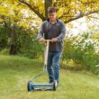 American Lawn Mower Company 16-Inch 5-Blade Vintage Reel Lawn Mower - 10
