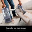 Shark NV352 Navigator Lift Away Upright Vacuum, Hepa Filter, Anti-Allergen Technology, Swivel Steering, Ideal for Carpet, Stairs, & Bare Floors, with Wide Upholstery & Crevice Tools, Lavender - 4