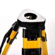 AdirPro 740-04-PKG Wood and Fiberglass Quick Clamp Lock Laser Level Construction Tripod with 9 ft. 10th 3 Section Aluminum Grade Rod