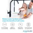 AQUASURE AS-HL32FM Harmony Lite All-In-One Water Softener Triple Purpose Pre-Filter, 32,000 Grain, Iron Reducing Fine Mesh Resin