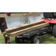 Arnold 19B40026OEM EZ Stow Hauler for Lawn and Garden Tractors and Zero-Turn Mowers with Hitch