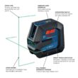 Bosch GLL100-40G-RT Reconditioned 100 ft. Green Self-Leveling Cross-Line Laser Level
