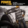 DEWALT DXPAEV016 25 ft. cord, 16 Amp, 120-Volt/240-Volt AC 3.84 Kw, Weatherproof Level 2, Heavy-Duty Portable Electric Vehicle Charger