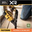 DEWALT DCN650B 20V MAX XR Lithium-Ion Cordless 15-Gauge Angled Finish Nailer (Tool Only)