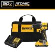 DEWALT DCD799L1 ATOMIC 20-Volt Lithium-Ion Cordless 1/2 in. Compact Hammer Drill with 3.0Ah Battery, Charger and Bag