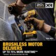 DEWALT DCD996B 20V MAX XR Cordless Brushless 3-Speed 1/2 in. Hammer Drill (Tool Only)