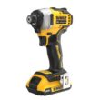 DEWALT DCF809D1 ATOMIC 20V Max Lithium-Ion Brushless Cordless Compact 1/4 in. Impact Driver Kit with 2.0Ah Battery, Charger and Bag