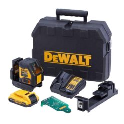 DEWALT DCLE34021D1 20V MAX Lithium-Ion Cross Line Laser Level Kit with 2.0Ah Battery, Charger and Case