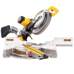 DEWALT DWS780 15 Amp Corded 12 in. Double Bevel Sliding Compound Miter Saw with XPS technology, Blade Wrench and Material Clamp