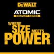 DEWALT DCD794D1 ATOMIC 20-Volt Lithium-Ion Cordless Compact 1/2 in. Drill/Driver Kit with 2.0Ah Battery, Charger and Bag