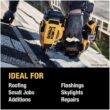 DEWALT DCN45RNB 20V MAX 15-Degree Cordless Roofing Nailer (Tool Only)