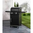 Dyna-Glo DGP321CNP-D Premier 2-Burner Propane Gas Grill with Folding Side Tables in Black