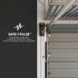 Genie 6172H-B Signature Series Ultra-Quiet Wall Mount Smart Garage Door Opener with Battery Backup, Wi-Fi, Wireless Wall Console