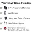 Genie 7155D-TSV Signature Series 1 hp. Belt Drive Smart Garage Door Opener with Battery Backup