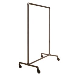Econoco PSBB Gray Steel Clothes Rack 51 in. W x 64 in. H