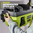 RYOBI PCL734K ONE+ 18V LINK Cordless 3 Gal. Wet/Dry Vacuum Kit with 4.0 Ah Battery and 18V Charger