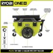 RYOBI PCL735K ONE+ 18V Cordless 6 Gal. Wet Dry Vacuum Kit with 4.0 Ah Battery and 18V Charger