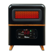 Dr. Infrared Heater Up to 1500-Watt Infrared Quartz Cabinet Indoor Electric Space Heater with Thermostat and Remote Included