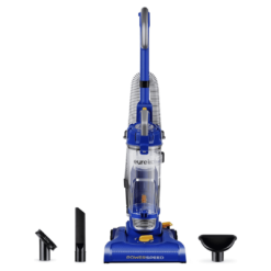 Eureka NEU182A PowerSpeed Bagless Upright Vacuum Cleaner, Lite, Blue