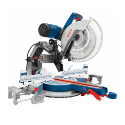 Bosch GCM12SD 15 Amp 12 in. Corded Dual-Bevel Sliding Glide Miter Saw with 60 Tooth Saw Blade
