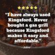 Kingsford B-322986025-2 16 lbs. Original BBQ Charcoal Briquettes with Blazer Charcoal Grill in Black (2-Pack)