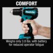 Makita XFD131 18V LXT Lithium-Ion Brushless Cordless 1/2 in. Driver-Drill Kit, 3.0Ah