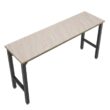 Manhattan Comfort 6GMC-CH Fortress 72.4 in. W x 20.5 in. D Steel Workbench Table in Charcoal Grey Manhattan Comfort 6GMC-CH Fortress 72.4 in. W x 20.5 in. D Steel Workbench Table in Charcoal Grey