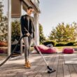 Karcher 1.628-375.0 WD 6 P S Multi-Purpose 8 Gal. Wet-Dry Vacuum Cleaner with Attachments, Blower Feature and Space-Saving Design 1800-Watt